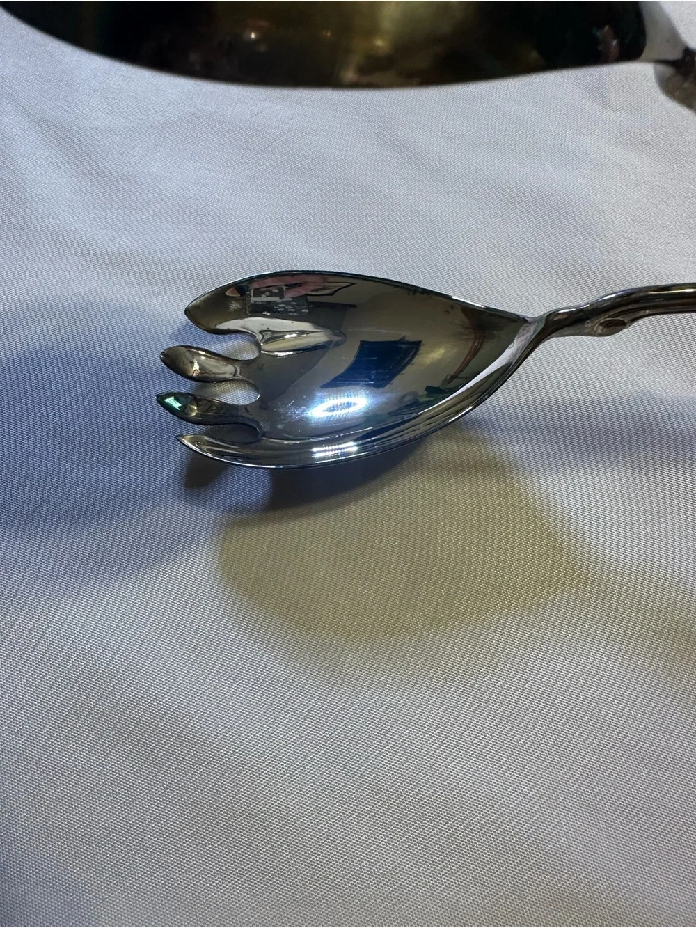 Vintage  Sheffield Silver plated Salad Scissors / Tongs NWOT